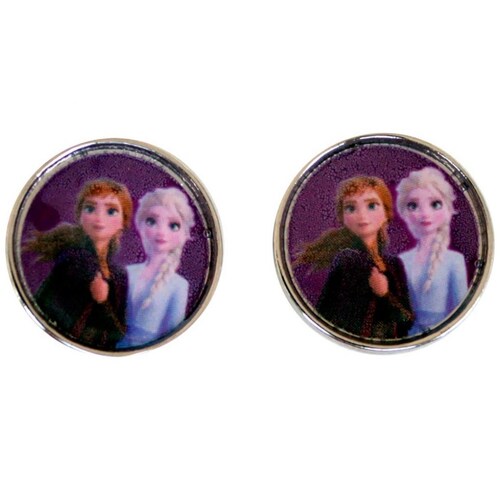 Set de Aretes de Elsa Y Ana Frozen Modelo Ar08 para Niña