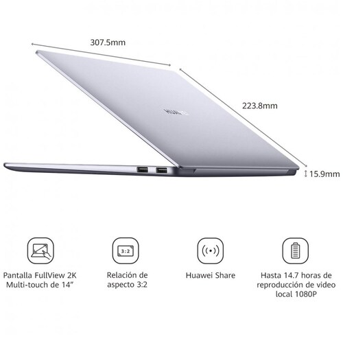 Laptop Matebook 14" Amd R5+512 Huawei