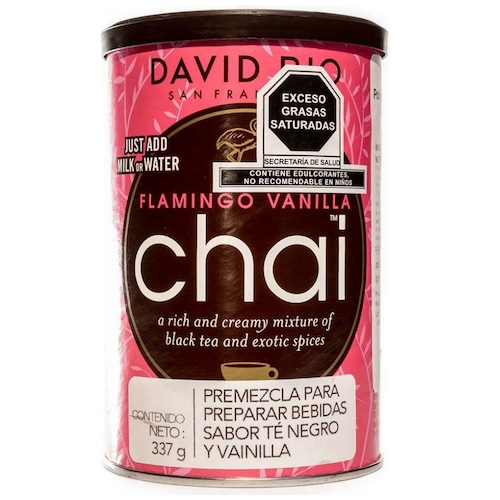 Chai Flamingo Vanilla 337 Grs David Rio