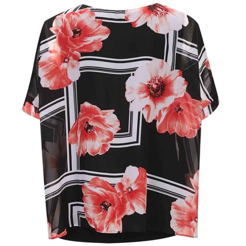 Blusa con Estampado de Flores Life Styler para Mujer