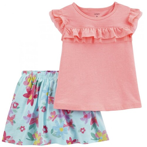 Set de Falda con Blusa para Bebé Carters Modelo 2I068010