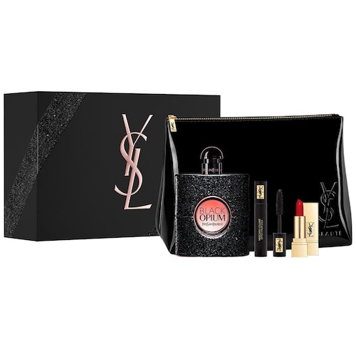 Estuche para Dama Yves Saint Laurent, Black Opium Edp 90 Ml
