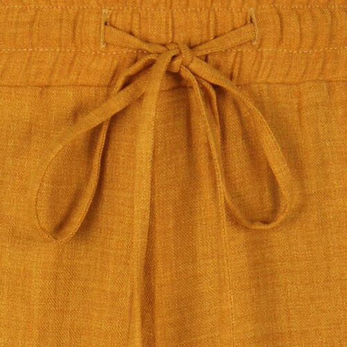Pantalón Corte Recto con Jareta Diseño Liso Basel para Mujer