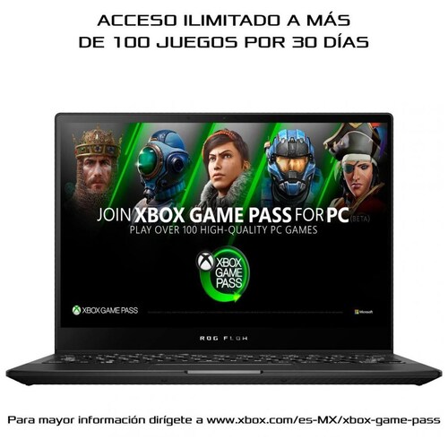 Laptop Gamer Asus Gv301Qh-K6054T R7 5Th 16G 512Ssd Flip Gtx 1650 Negro + Funda y Pluma