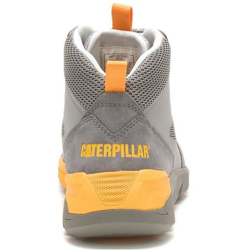 Tenis de Piel Gris Cat para Hombre Modelo Elo P724884