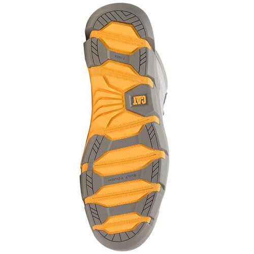 Tenis de Piel Gris Cat para Hombre Modelo Elo P724884