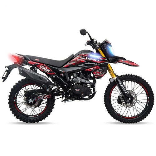 Motocicleta Roja Steeler Cs Proxr2 250Cc 2021 Gpsr Veloci
