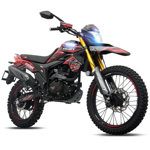 Motocicleta Roja Steeler Cs Proxr2 250Cc 2021 Gpsr Veloci
