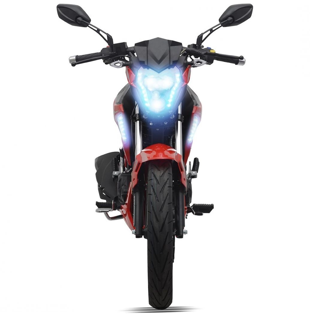 Motocicleta Roja Razzer Gtr2 200Cc 2021 Veloci
