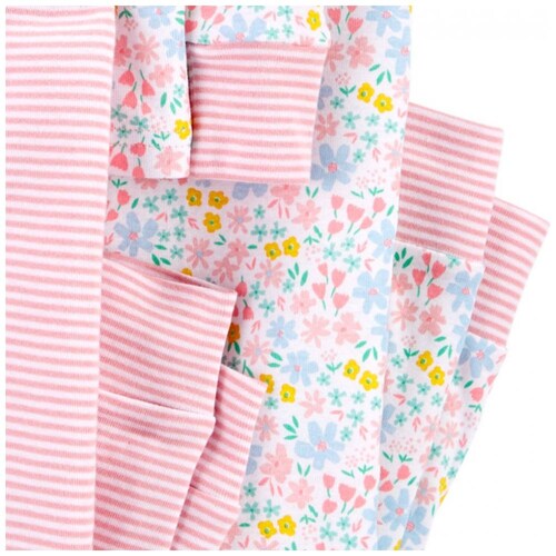 Pijama Rosa e 4 Piezas para Bebé Marca Carter´s Modelo 2I891710
