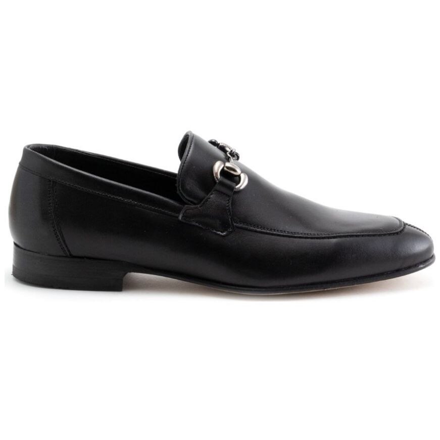 Mocasín Color Negro Duque Di Galliano