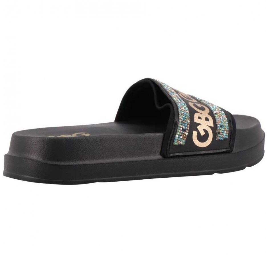 Sandalia Con Estampado Logotipo Color Negro G By Guess Sears