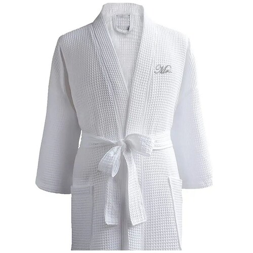 Bata de Baño Waffle M  Hotel Boutique para Mujer
