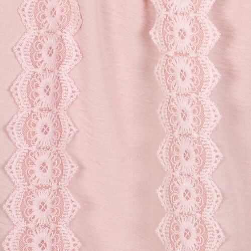 Blusa Manga Corta Cuello off Shoulder Diseño Liso Elle