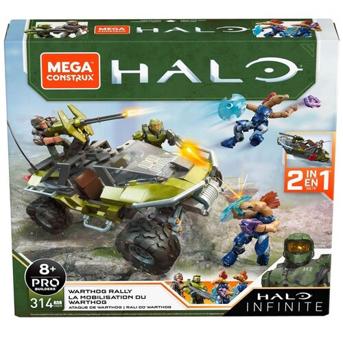 Halo Warthog Chase Mega Construx