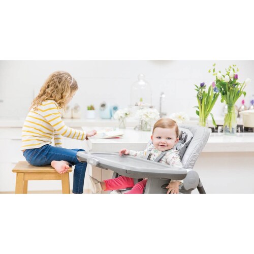 Silla Alta Multiply 6 en 1 Rosa para Bebé Joie
