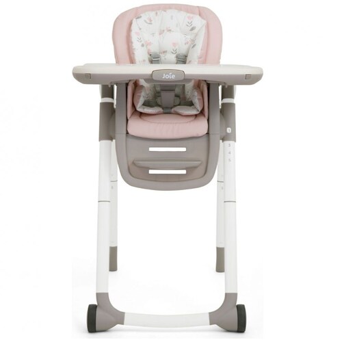 Silla Alta Multiply 6 en 1 Rosa para Bebé Joie
