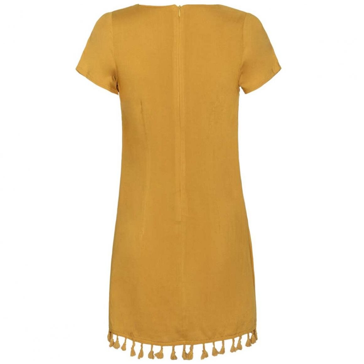 Vestido Recto Manga Corta Yhasbel