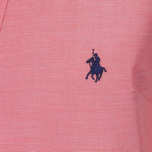 Camisa Lisa Manga Larga Rosa Royal Polo Club