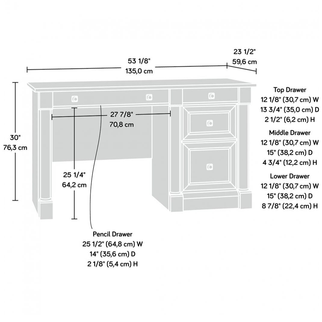Escritorio sauder palladia café - Sears