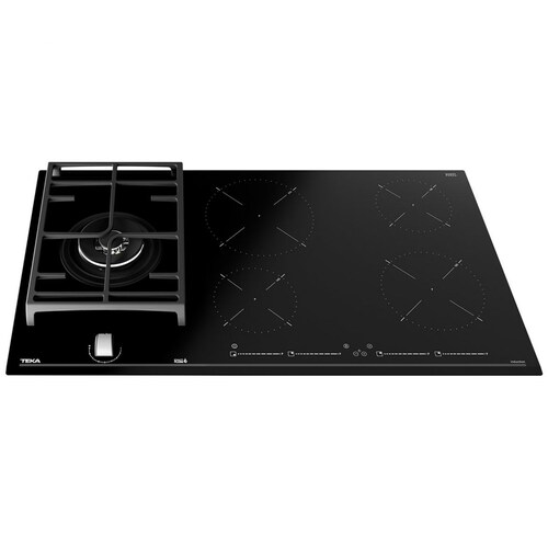 Parrilla Híbrida de Gas + Inducción Teka Jzc 95314 Abb Bk Hybrid