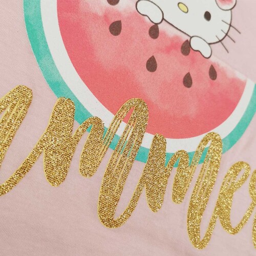 Pijama Hello Kitty de Playera Y Short