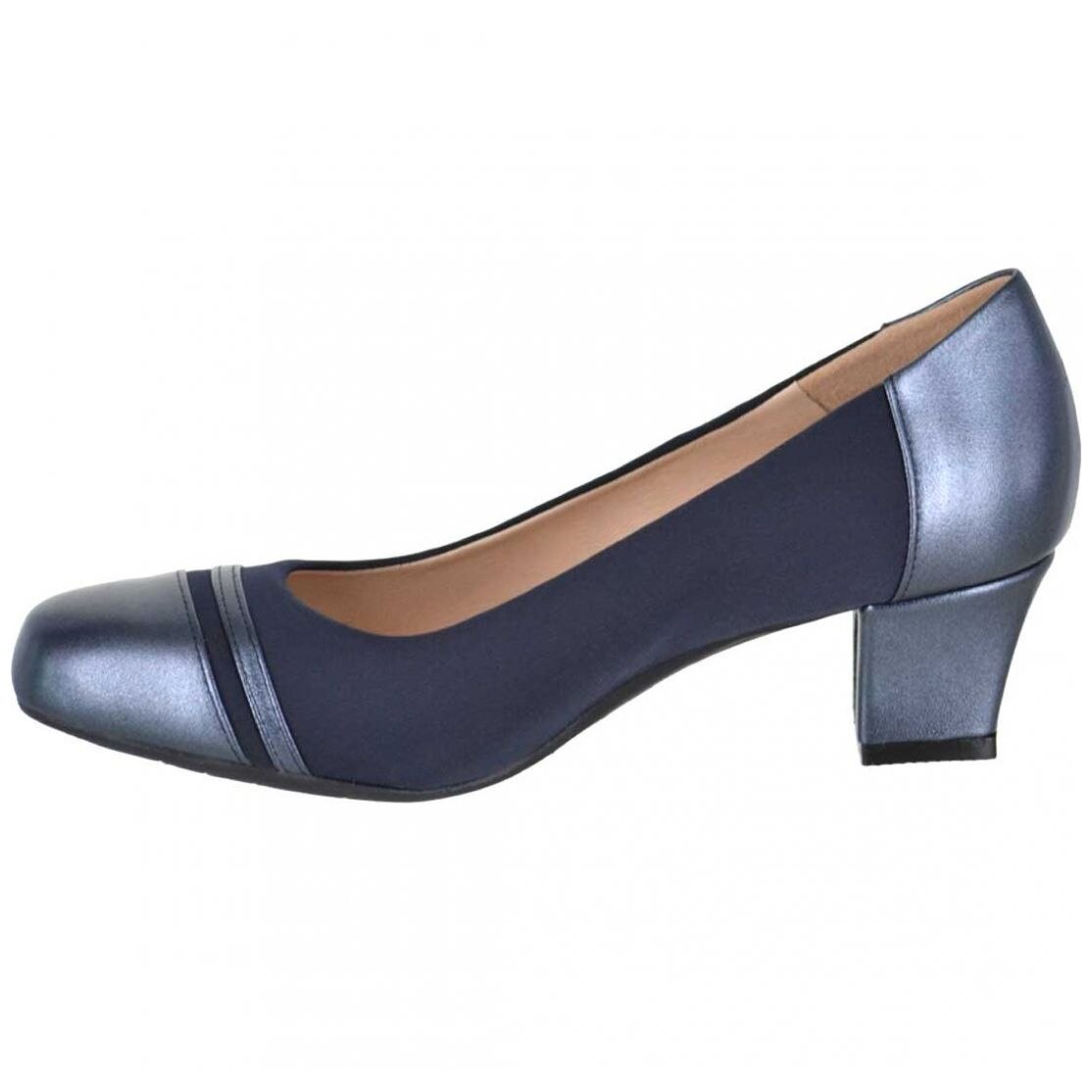 Zapatilla con Licra Y Puntera Azul Joyce