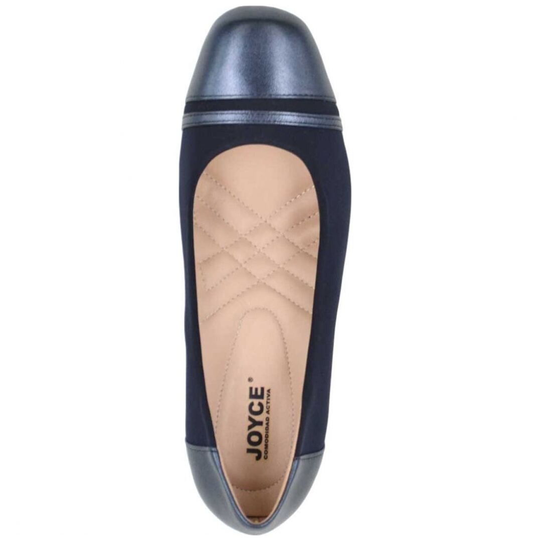 Zapatilla con Licra Y Puntera Azul Joyce