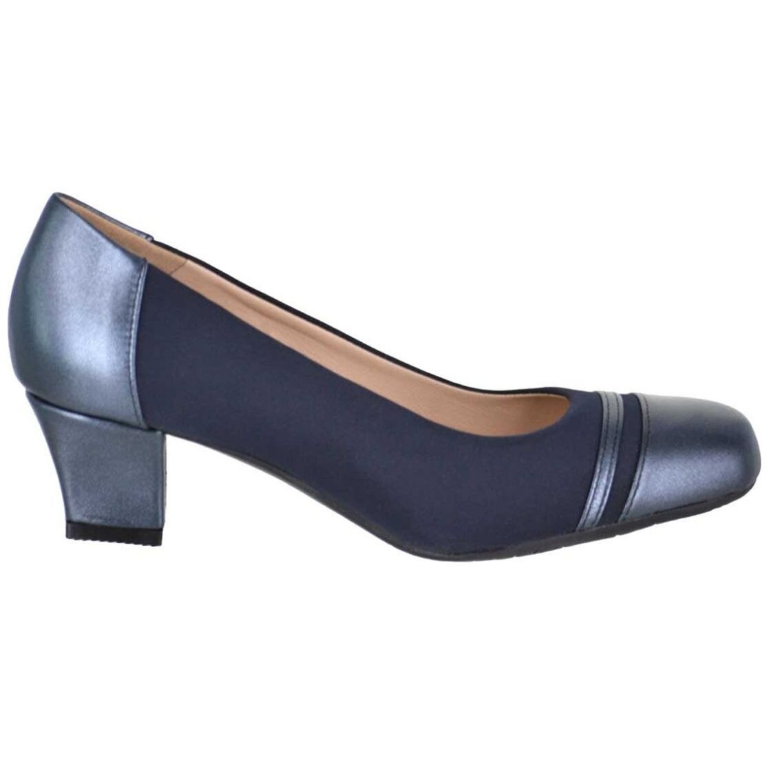 Zapatilla con Licra Y Puntera Azul Joyce