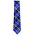Corbata para Caballero Carlo Corinto con Dise&ntilde;o Elegante Cuadro Color Azul Rey
