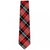 Corbata para Caballero Carlo Corinto con Diseño Elegante Cuadro Color Rojo Vino
