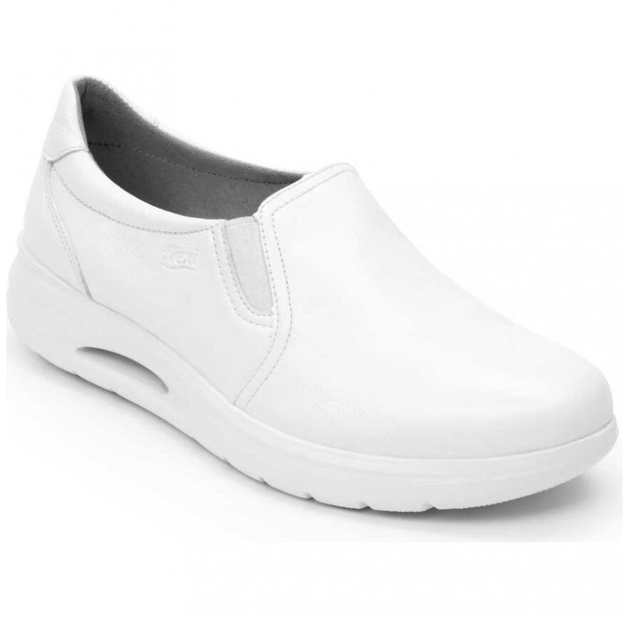 Sneaker Casual Flexi para Mujer Color Blanco con Recovery Form Y Suela Extra Ligera
