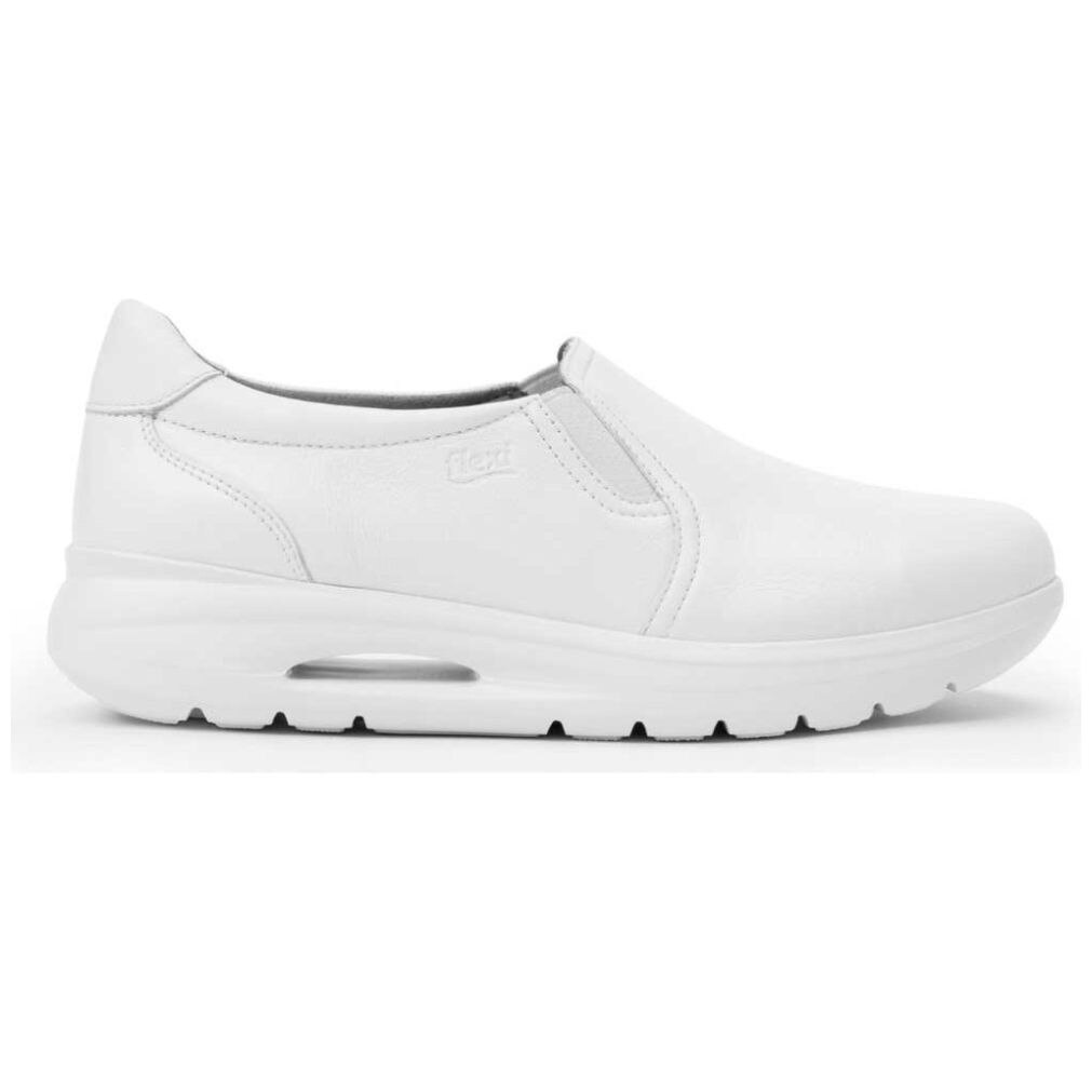 Sneaker Casual Flexi para Mujer Color Blanco con Recovery Form Y Suela Extra Ligera