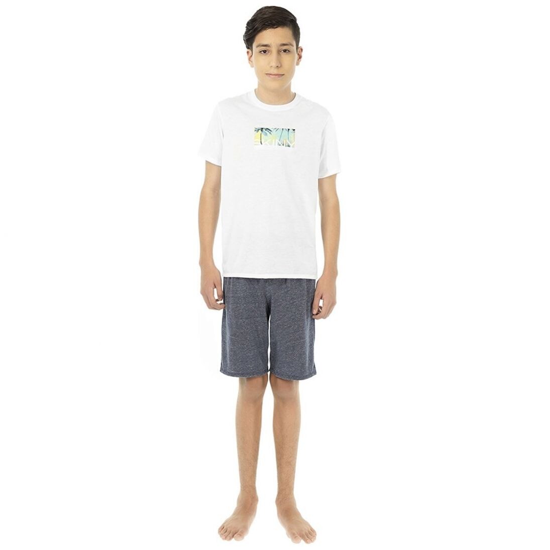 Pijama Playera con Short para Niño Skiny Modelo 73753