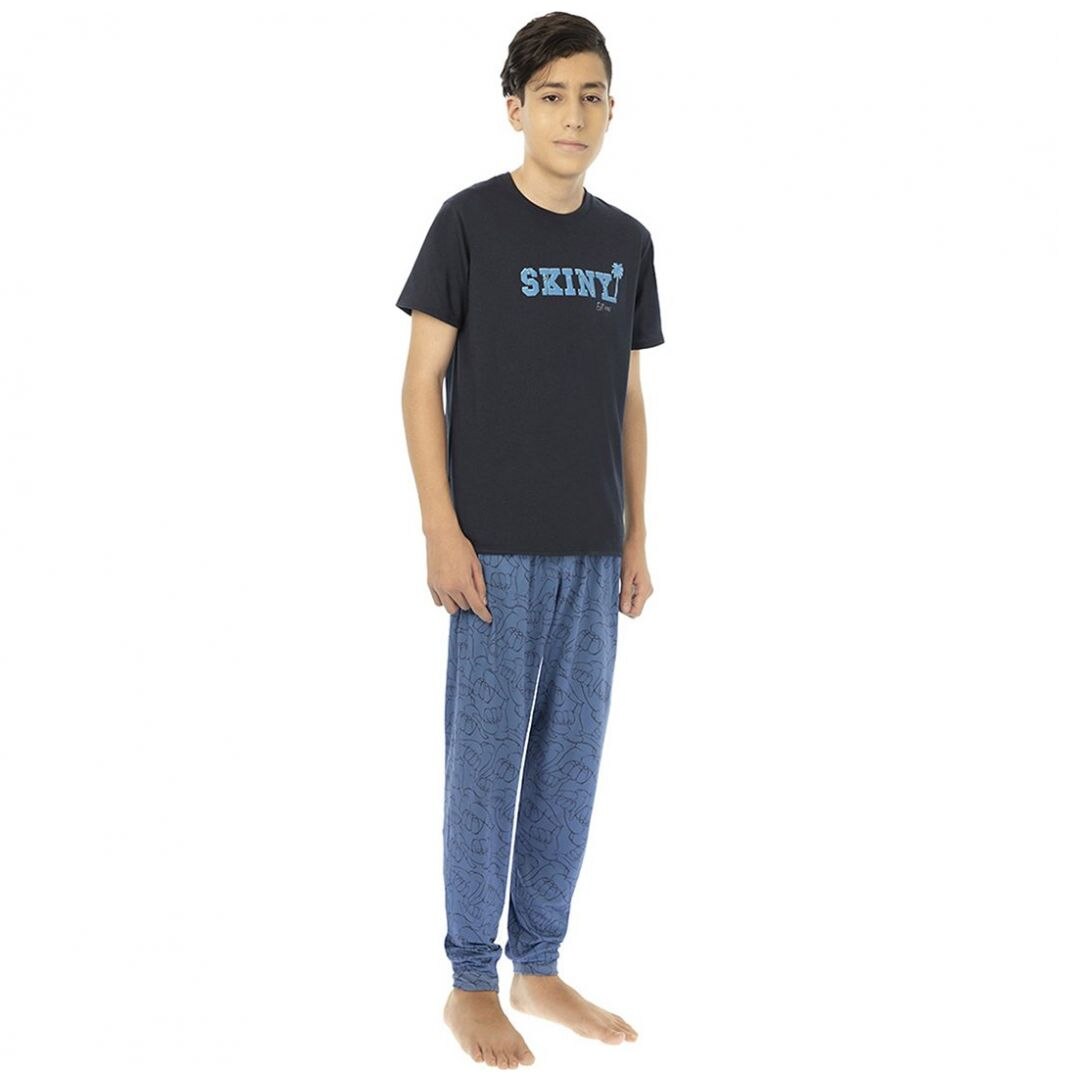 Pijama Playera con Coger para Niño Skiny Modelo 73754