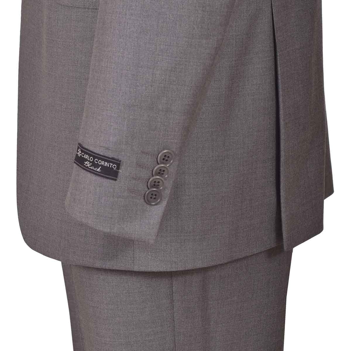 Traje Color Gris Claro Carlo Corinto para Caballero