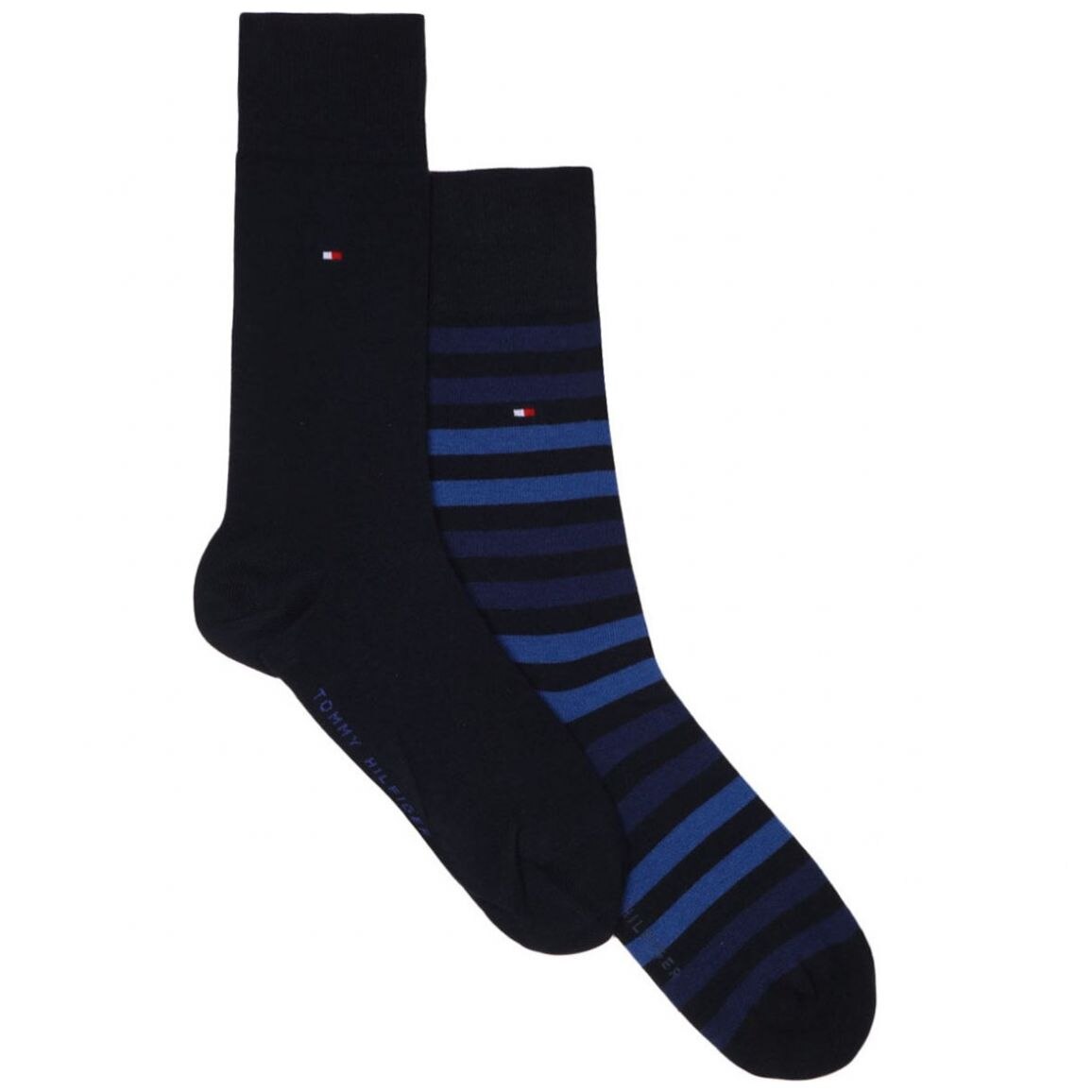 Calcetín Azul Casual 2 Pares Tommy Hilfiger para Caballero