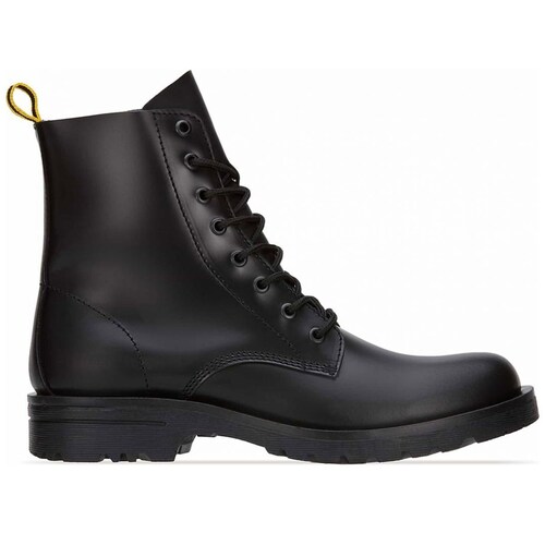 Bota Outdoor de Piel Negra Ferrato 34935Netli para Hombre