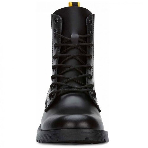 Bota Outdoor de Piel Negra Ferrato 34935Netli para Hombre