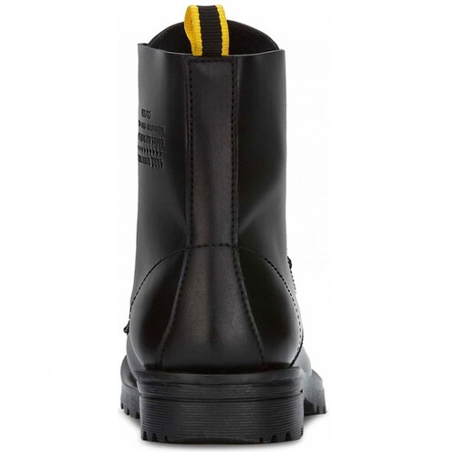 Bota Outdoor de Piel Negra Ferrato 34935Netli para Hombre