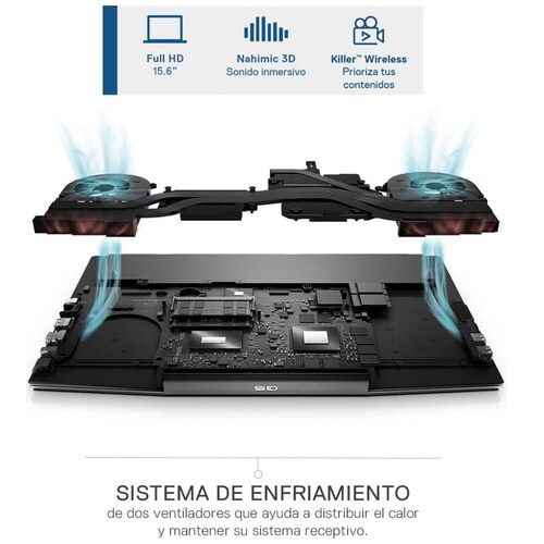 Laptop Gamer Dell Inspiron G515Se_R7 Amd Serie G Windos 10