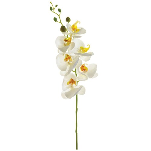 Vara Artificial Tipo Orquídea Blanca Lottus