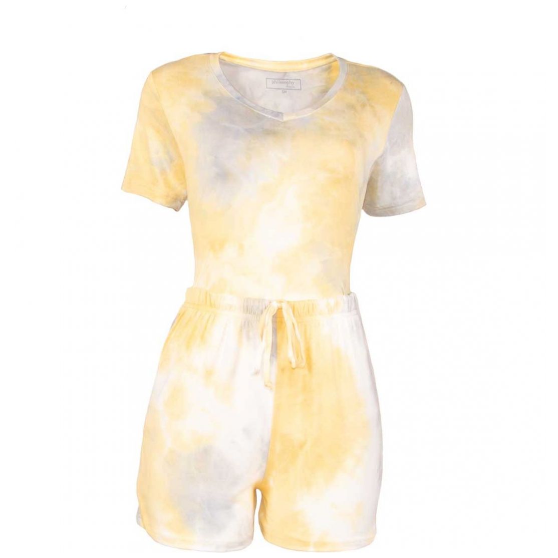 pijama amarilla mujer