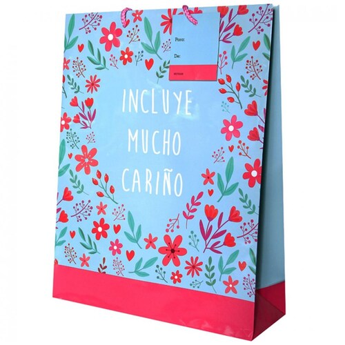 Bolsa para Regalo Básica Nico Bf de Papel Plastificado