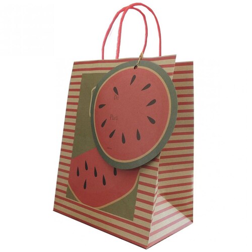 Bolsa para Regalo Básica Nico Os de Papel Plastificado