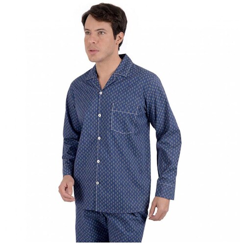 Pijama Camisera Azul para Caballero Royal Polo Club