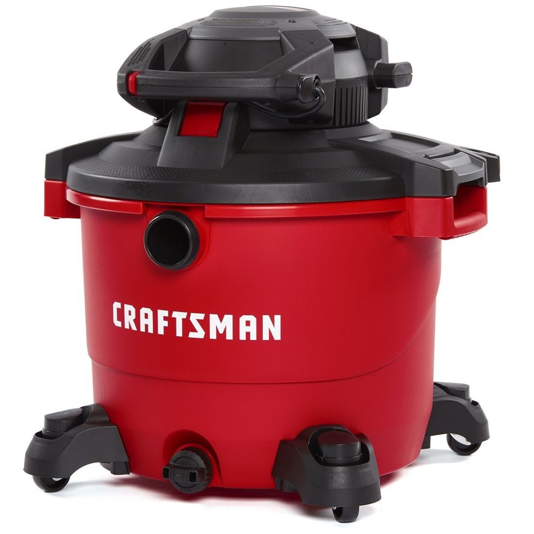 Aspiradora de 16 Galones y 6.5 Hp para Seco y Mojado con Cabezal Desmontable Mod. Cmxevbe17607 Craftsman