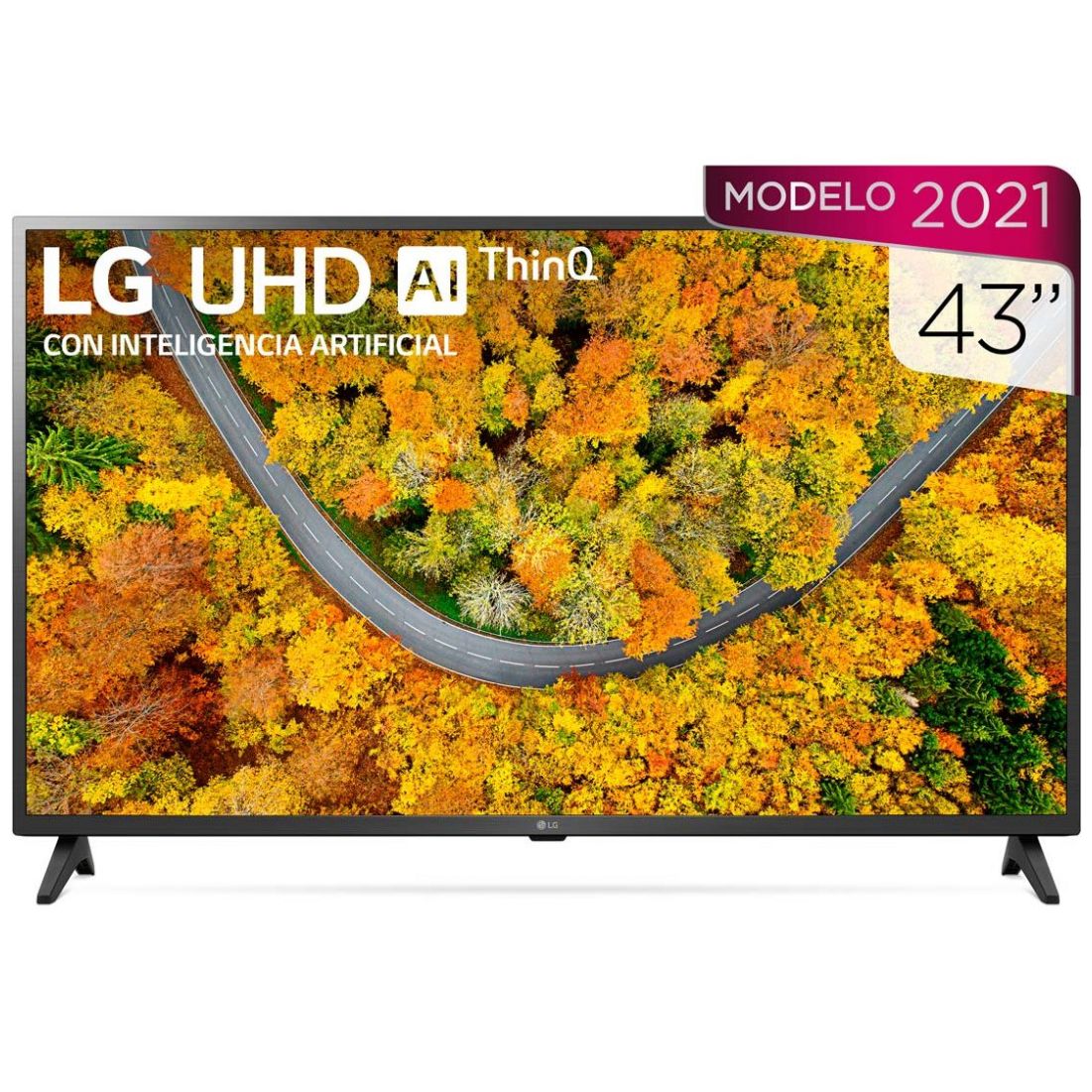 Pantalla 43" LG 4K Ai Thinq 43Up7500Psf