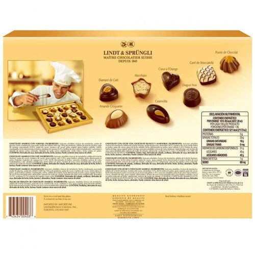Cholate Lindor Swiss Luxury Selection195G Lindt