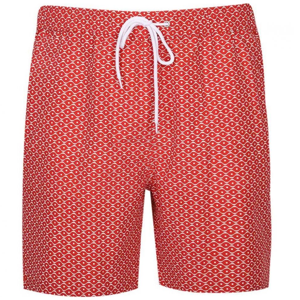 Traje de Baño Ondas Y Puntos J. Opus Plus para Caballero